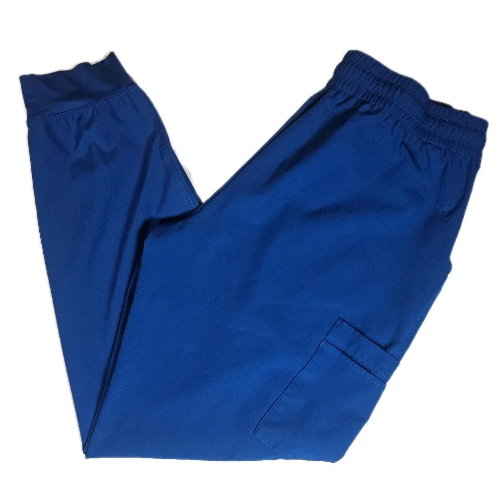 Skechers Pants Mens Large Blue Jogger‎ Scrub Uniform Athletic Stretch Drawstring